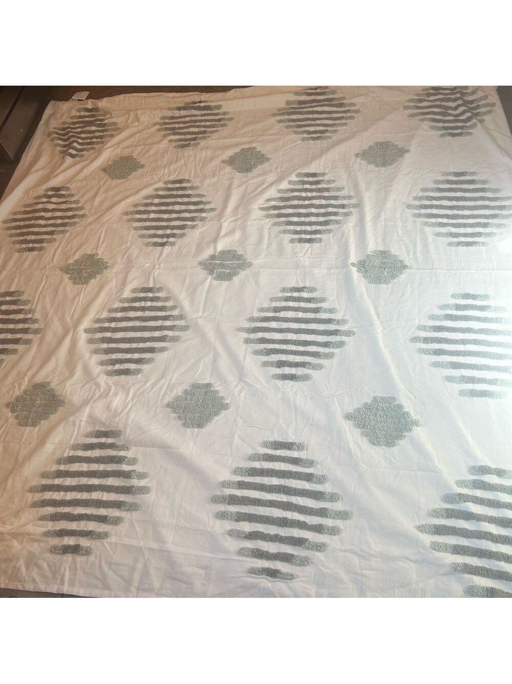 INK+IVY Duvet Cover Chenille Cotton Blend King Boho Minimalist Cozy Thick